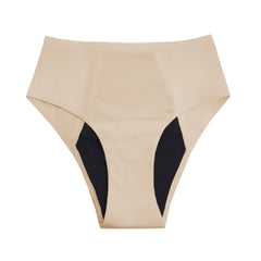 NEW: Seamless Leakproof High Waisted (Heavy Absorbency Beige 10-Pack)
